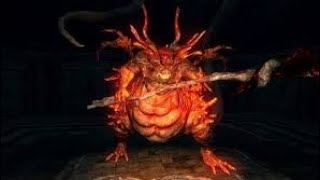 DARK SOULS REMASTERED - Demon Firesage boss fight