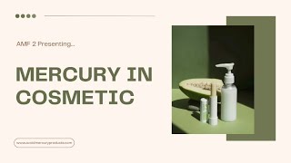 MERCURY IN COSMETICS