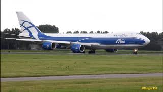 Airbridge cargo Boeing 747-800F departure RW36L schiphol