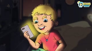 Phone Addiction Animation | English Bedtime Stories for Kids ( Animated Stories for Kids )