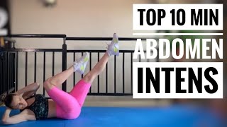 TOP 10 min ABDOMEN INTENS | Scapa de GRASIMEA de pe BURTA