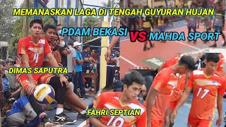 Dimas saputra, Fahri septian, galih | PDAM bekasi vs Mahda sport