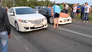 Toyota Levin 4a-ge 5 MT VS Honda Accord Type S 2.4 201 hp AT (Levin win)