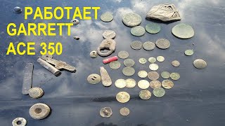 Работает GARRETT ACE 350. Шурфим!