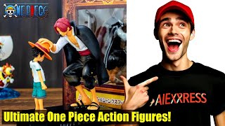 Must-Have 18cm One Piece Anime Figure Review: Four Emperors Shanks, Straw Hat Luffy, Sabo,