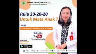 Rule 20-20-20 Pada Mata Anak ? #Sahabatprima #Talkshow