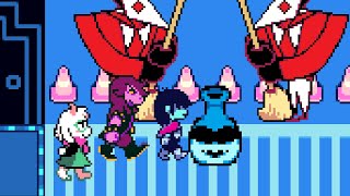 How do Swatchlings React if You Break the POT in Other Rooms? [Deltarune chapter 2]