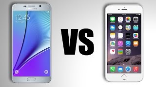 Galaxy Note 5 Vs. iPhone 6s Plus