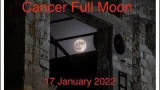 Cancer Full Moon 17 January 2022 Astrology Horoscope