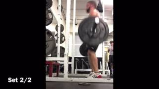 High pull 135 3x5 and DL 265x5