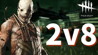 2v8 Trapper Gameplay | Dead By Daylight