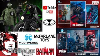 DC Multiverse 7" The Batman Figures From McFarlane Toys Revealed Robert Pattinson #shorts