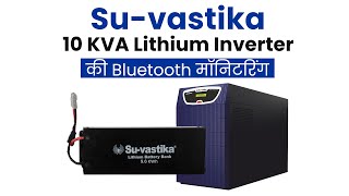 10 KVA Lithium Inverter runs 4 ACs with Bluetooth Monitoring