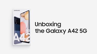 Unboxing Galaxy A42 5G | The budget 5G smartphone from Samsung! All Specifications