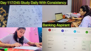 Day 117/247 Study Daily With Consistency ||Target Bank Exams 2024||