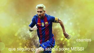 NO IMAGINARÁS estas 5 Curiosidades Interesantes de MESSI