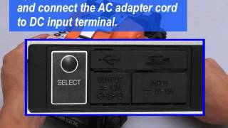 2-1: Connecting the AC Adapter