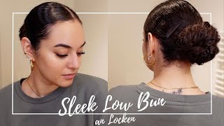 Sleek LOW BUN an 3A/3B LOCKEN | IamAniva