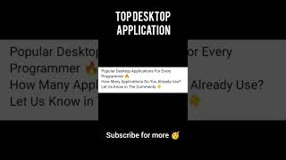 Popular Desktop Application #desktopapplication #github #grammarly