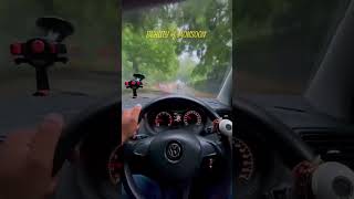 POLO Drive | Beauty Of Monsson | Volkswagon | FPV | #shorts #polo #carshorts #drive #rain #monsson