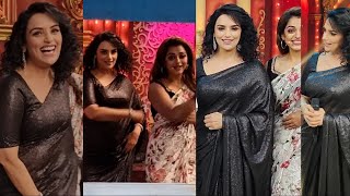 Actress Shwetha Menon dance with Meera Anil