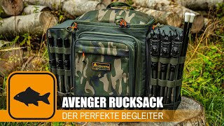 Prologic Avenger Rucksack - der perfekte Rucksack für den mobilen Karpfenangler von heute!