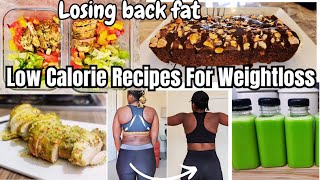 HEALTHY Meals For WEIGHTLOSS -10 lbs | Low Calorie, High Protein Meals I Eat In A Day For Fat Loss