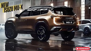 Первый взгляд! Представлен Isuzu MU-X 2025 — лучший внедорожник, который становится все более мощным