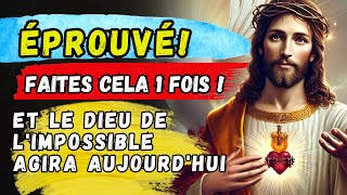 "Le Dieu des Miracles Agit dans Votre Vie Maintenant !"*