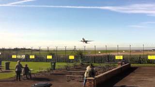 Emirates Boeing 777 A6-EGS Taking Off Manchester Ringway Airport 05L EGCC