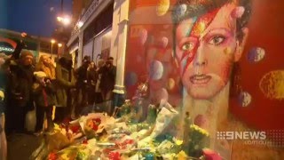 David Bowie Australian News Excerpts 10 - 11 /1/16 RIP 01