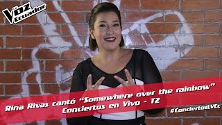 Rina Rivas cantó “Somewhere over the rainbow”  - Conciertos en Vivo - T2 - La Voz Ecuador