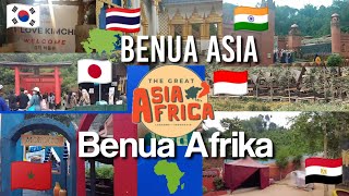 Bisa lihat beberapa negara di tempat ini - Capek Nanjak dan Turun - The Great Asia Africa