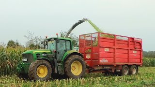 Cullen Farming Contractors Flatout At Maize 2021 In Wicklow, Ireland!!! - John Deere 7530!!