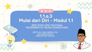 1.1.a.3 Mulai dari Diri Modul 1.1 - Refleksi Filosofis Pendidikan Nasional - Ki Hadjar Dewantara