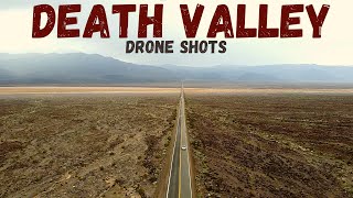 Drone View - Death Valley 4K / Area 51 Alien Center & Badwater Basin