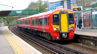 Trains at Falmer - 26/04/23