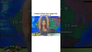 Funny boobs out news blooper