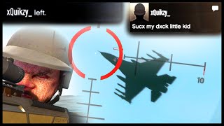 I Humiliated This Jet Griefer and He Rage Quit ! (PS4)