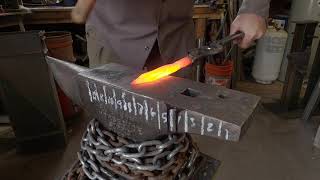 Forging an Integral Knife From a Piece of Coil Spring