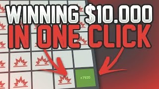 CSGO GAMBLING - WINNING $10,000 WITH ONE CLICK! (this is clickbait)