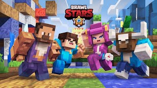 Monster School VS Brawl Stars #monster #school #vs #brawl #stars