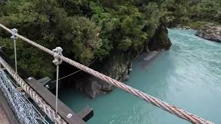 Hokitika Gorge - Glacial Blue Water in New Zealand