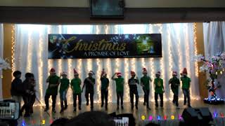 Final Christmas Performance of Grade 5A