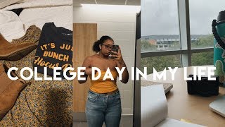 college day in my life | studying, errands, packing + a haul!