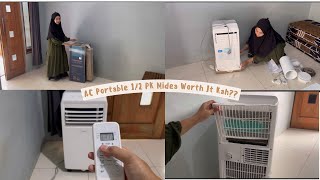 Unboxing dan Review AC Portable 1/2 PK Midea MPHA-05 Yang Baru Viral | AC Praktis Bisa Digeser-Geser