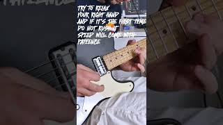 ALTERNATE PICKING RUN TUTORIAL!!TRY THIS AND LET ME KNOW YOUR TOP SPEED!!