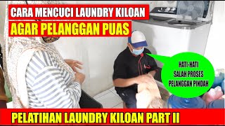 IDE USAHA PELATIHAN PAKET USAHA LAUNDRY KILOAN | PART II