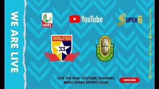 NPFL CHAMPIONSHIP PLAYOFF' REMO STARS vs BENDEL INSURANCE