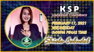 KSP | SHIELA CABUDOL [02.17.21] | KEY.SYSTEM.PROSPERITY | USAPANG IFERN